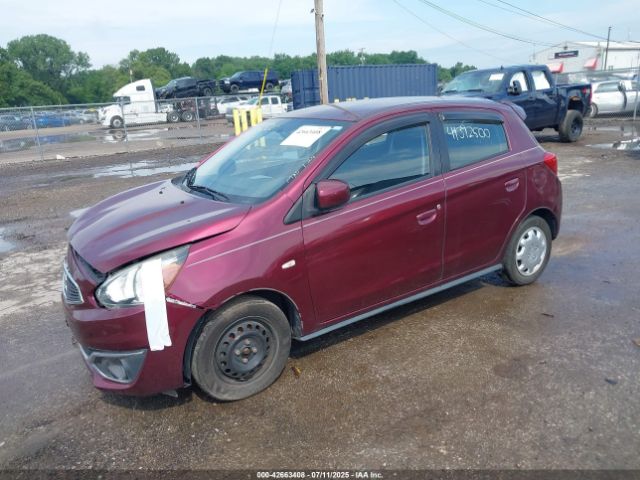2017 MITSUBISHI MIRAGE ML32A3HJ8HH010148 Photo 1