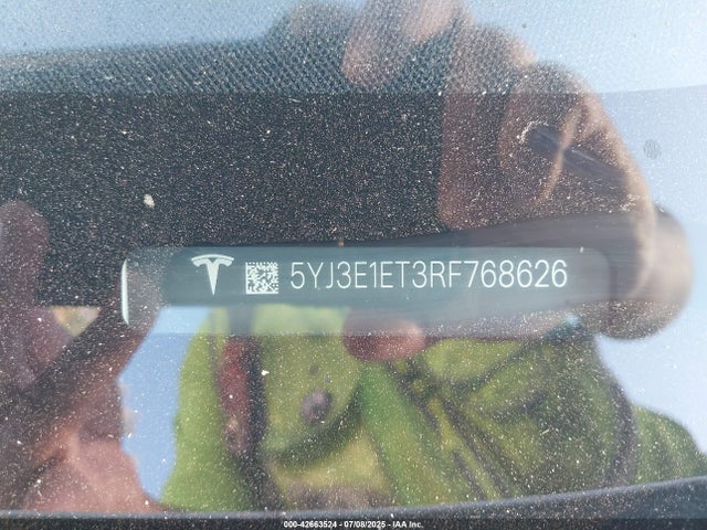 2024 TESLA MODEL 3 5YJ3E1ET3RF768626 Photo 8