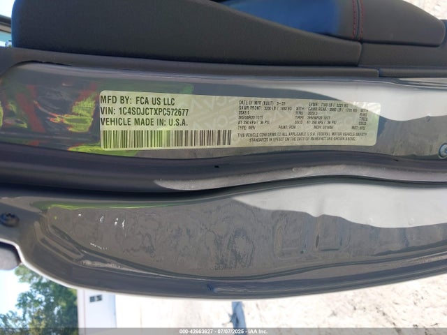 Dodge 2023 2023 1C4SDJCTXPC572677 Image 9