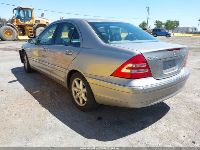 2003 MERCEDES-BENZ C 240 WDBRF61J33A508153 Photo 2