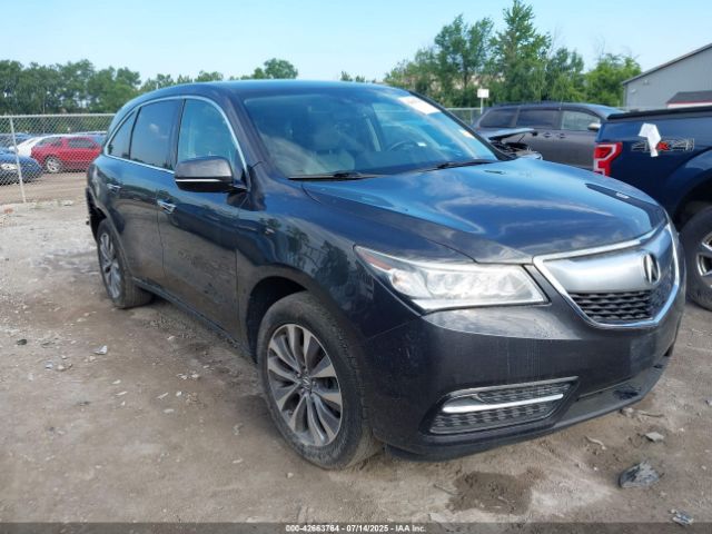 2014 ACURA MDX 5FRYD4H47EB017567 Photo 0
