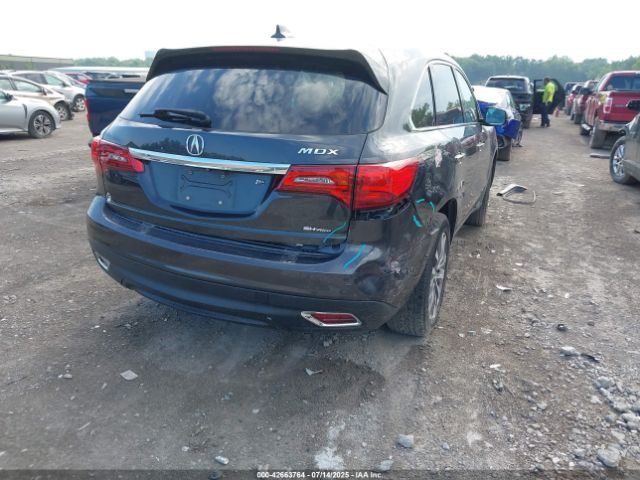 2014 ACURA MDX 5FRYD4H47EB017567 Photo 3