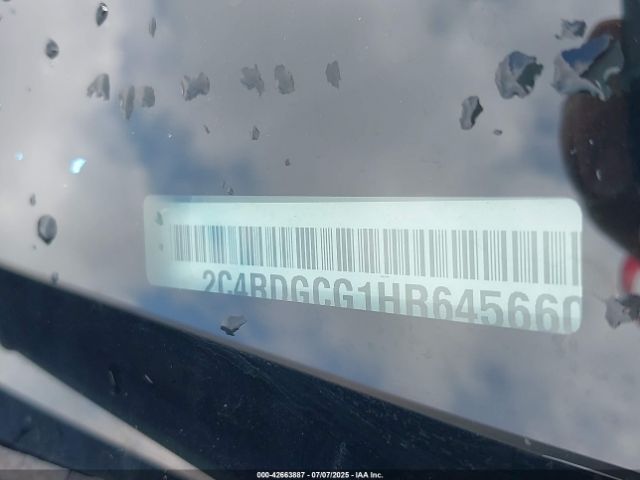 2017 DODGE GRAND CARAVAN 2C4RDGCG1HR645660 Photo 8