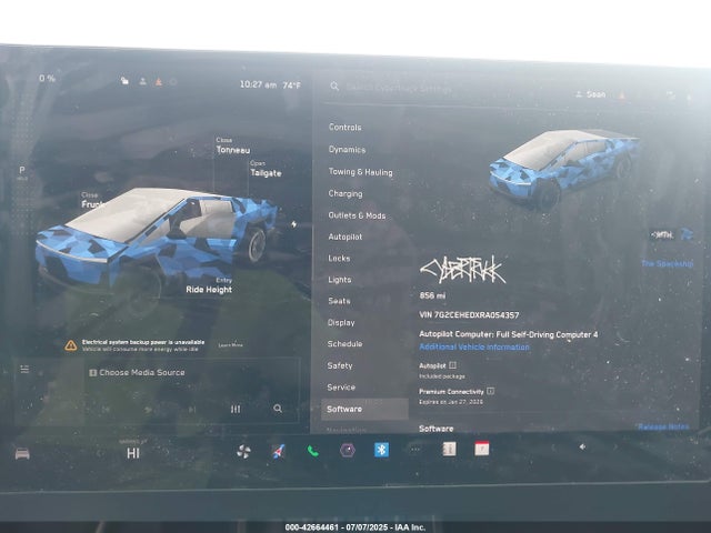 Tesla Cybertruck 2024 7G2CEHEDXRA054357 Image 7