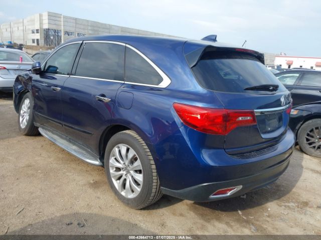 2014 ACURA MDX 5FRYD3H47EB002075 Photo 2