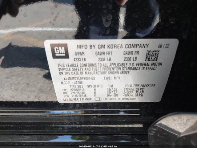 Buick l3t 2023 KL4MMDSL9PB007428 Image 9