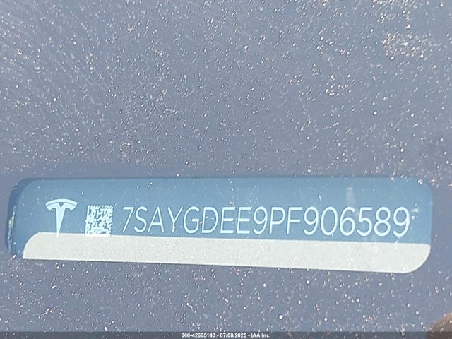 2023 TESLA MODEL Y 7SAYGDEE9PF906589 Photo 8