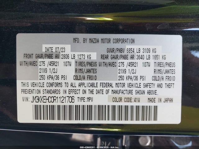 JM3KKEHC0R1121706 Mazda h3