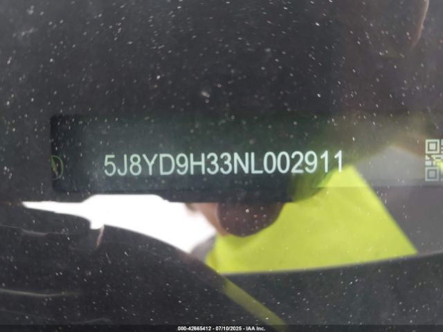 2022 ACURA MDX 5J8YD9H33NL002911 Photo 8