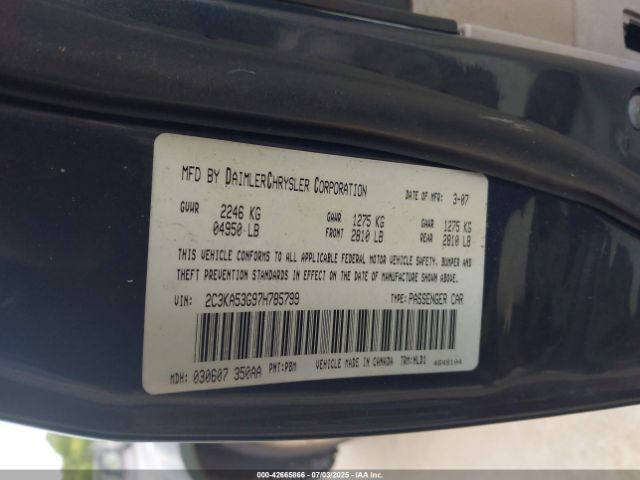 2007 CHRYSLER 300 2C3KA53G97H785799 Photo 8