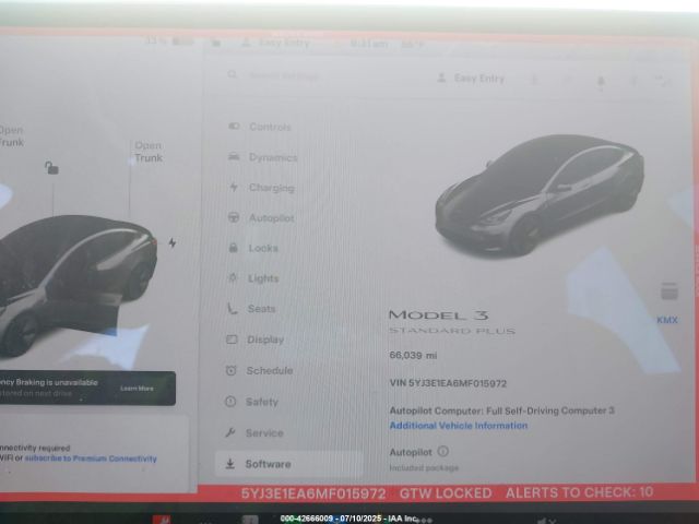 2021 TESLA MODEL 3 5YJ3E1EA6MF015972 Photo 6