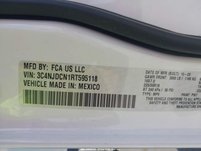 2024 JEEP COMPASS 3C4NJDCN1RT595118 Photo 8