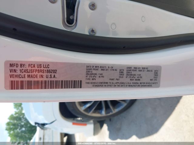 2024 JEEP GRAND WAGONEER L 1C4SJSFP8RS186202 Photo 8