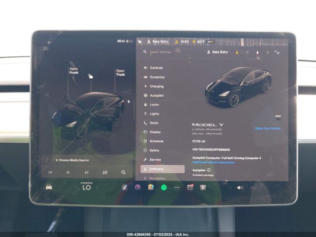 2023 TESLA MODEL Y 7SAYGDEE3PF886906 Photo 6