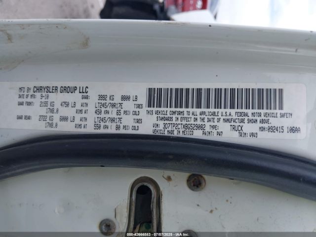 2011 RAM RAM 2500 3D7TP2CTXBG529082 Photo 8
