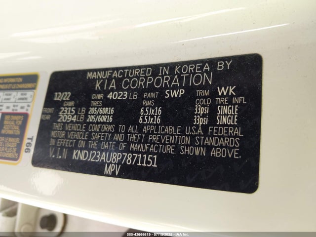 KNDJ23AU8P7871151 KIA mpi nu