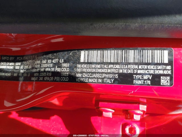 Jeep 2018 2018 ZACCJABB2JPH19115 Image 9