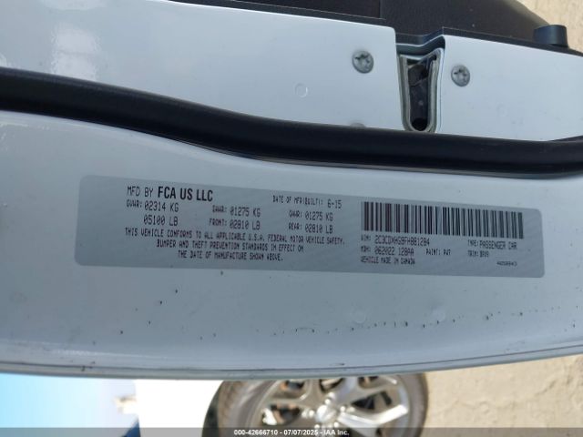 2015 DODGE CHARGER 2C3CDXHG9FH881284 Photo 8