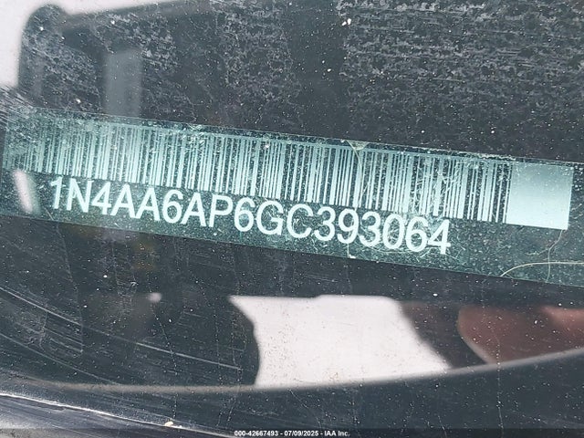 Nissan 2016 2016 1N4AA6AP6GC393064 Image 9