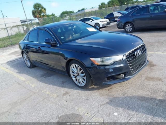 2012 AUDI A6 WAUDFAFC1CN139050