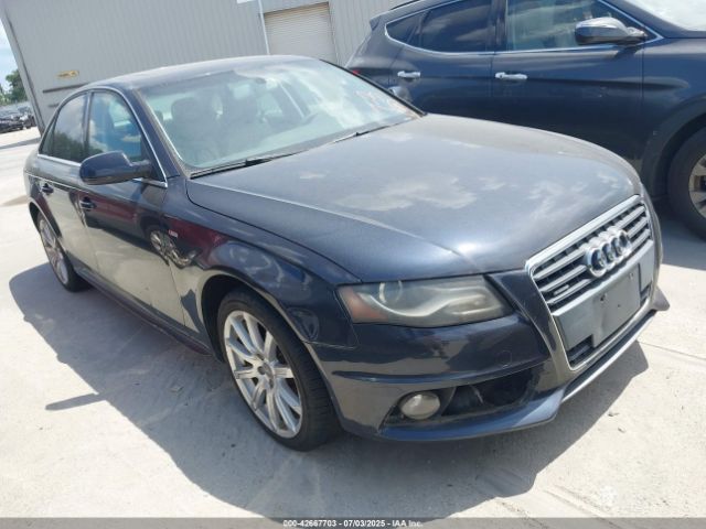 2012 AUDI A4 WAUFFAFL9CN013317