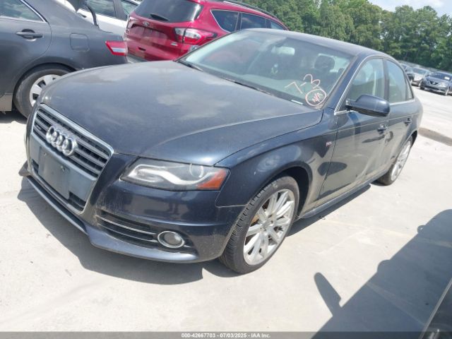 2012 AUDI A4 WAUFFAFL9CN013317 Photo 1