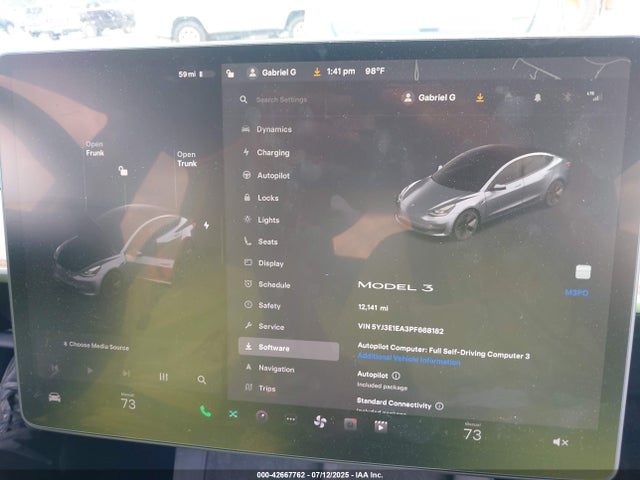 2023 TESLA MODEL 3 5YJ3E1EA3PF668182 Photo 6