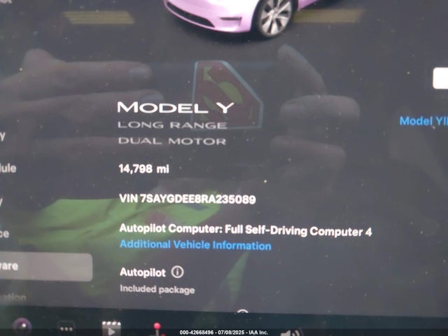 Tesla 2024 2024 7SAYGDEE8RA235089 Image 7