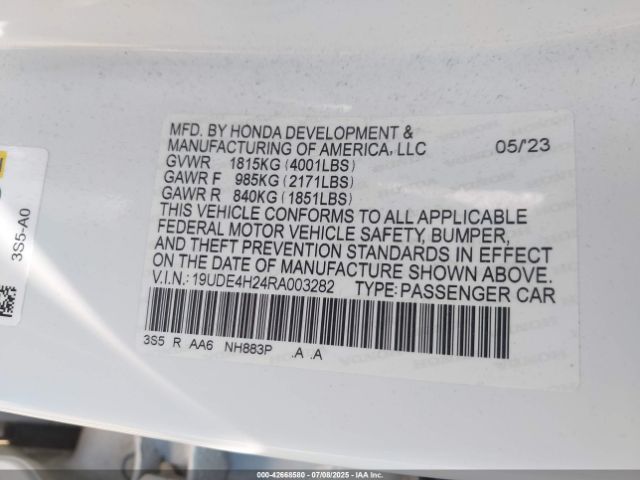 2024 ACURA INTEGRA 19UDE4H24RA003282 Photo 8