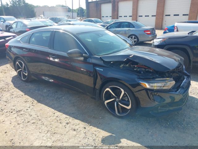 Auction sale of the 2022 Honda Accord Hybrid Sport, vin: 1HGCV3F29NA038435, lot number: 42668887
