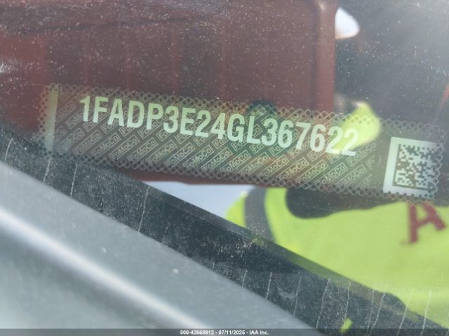 2016 FORD FOCUS 1FADP3E24GL367622 Photo 8