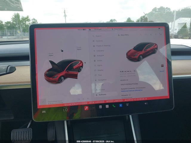 5YJ3E1EB2JF133392 Tesla 2018