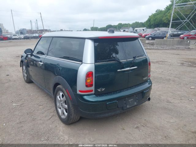 2009 MINI COOPER CLUBMAN WMWML335X9TN69447 Photo 2