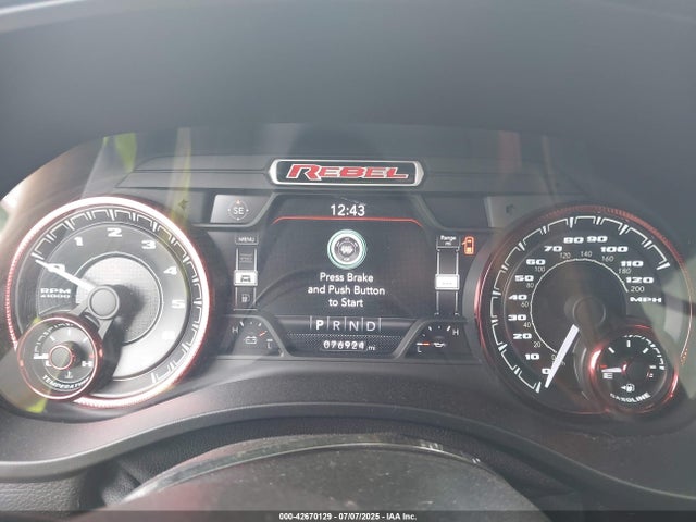 2020 Ram 1500 Rebel  4x4 5'7 Box მანქანა იყიდება აუქციონზე, vin: 1C6SRFLT7LN155182, აუქციონის ნომერი: 42670129