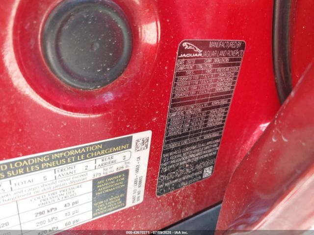 2020 JAGUAR F-PACE SADCK2FX2LA630693 Photo 8