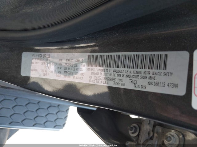 1C6RREJT9KN616036 RAM 1500