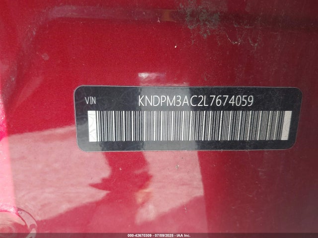 KIA gdi theta ii 2020 KNDPM3AC2L7674059 Image 9