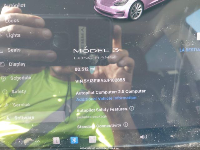 2018 TESLA MODEL 3 5YJ3E1EA5JF102855 Photo 6