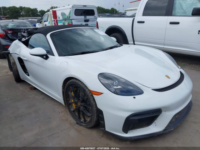 2021 PORSCHE 718 SPYDER WP0CC2A89MS240128