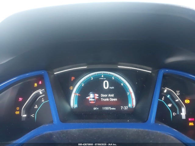 Honda k20c2 2017 2HGFC2F75HH516008 Image 7