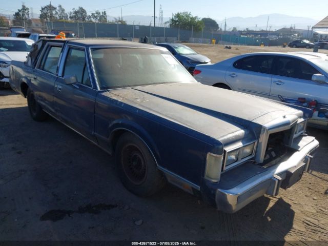 1988 LINCOLN TOWN CAR 1LNBM81F6JY705804