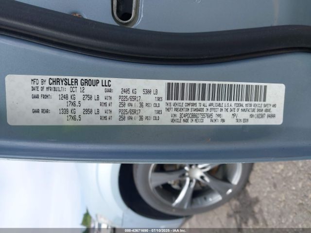 2013 DODGE JOURNEY 3C4PDCBB6DT557605 Photo 8