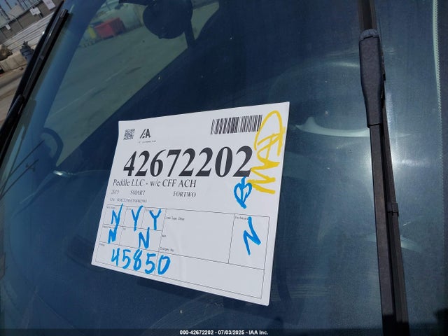 Smart 2015 2015 WMEEJ3BA7FK802991 Image 12