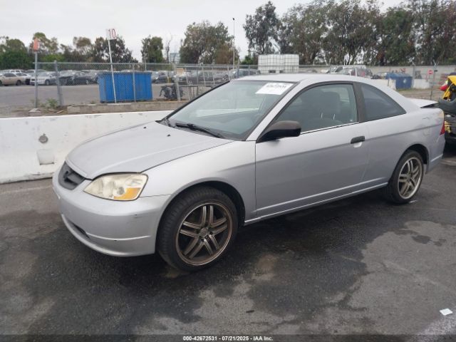 2001 HONDA CIVIC 1HGEM22591L019162 Photo 1