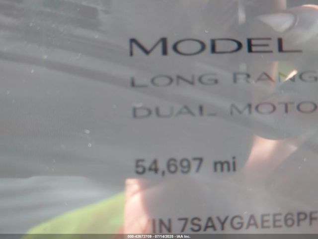 2023 TESLA MODEL Y 7SAYGAEE6PF709703 Photo 6