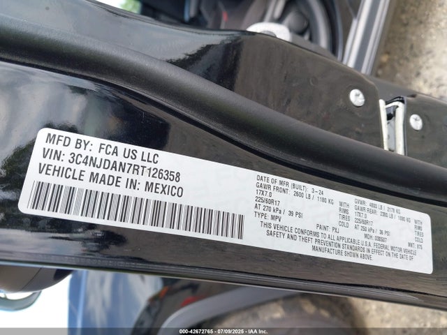Jeep Compass 2024 3C4NJDAN7RT126358 Image 9