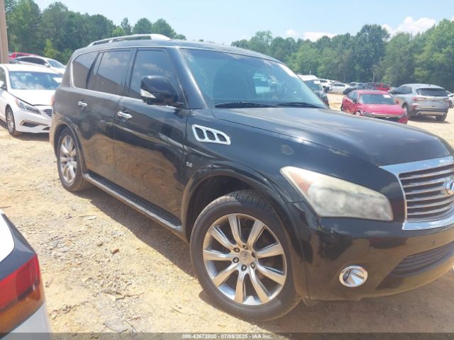 2014 Infiniti Qx80 მანქანა იყიდება აუქციონზე, vin: JN8AZ2NF7E9555585, აუქციონის ნომერი: 42672800