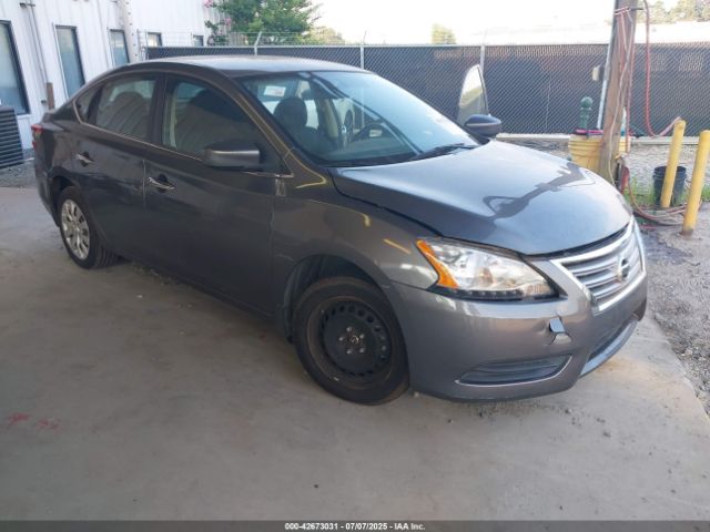2015 Nissan Sentra Sv მანქანა იყიდება აუქციონზე, vin: 3N1AB7AP6FL694355, აუქციონის ნომერი: 42673031
