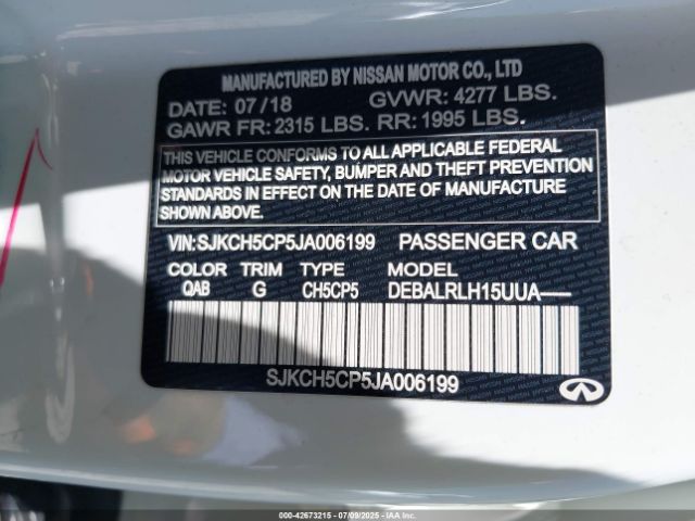 2018 INFINITI QX30 SJKCH5CP5JA006199 Photo 8