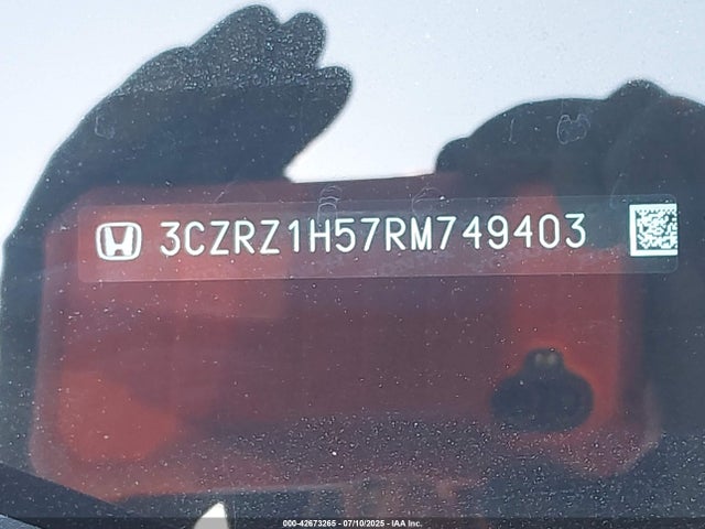 3CZRZ1H57RM749403 Honda k20z5